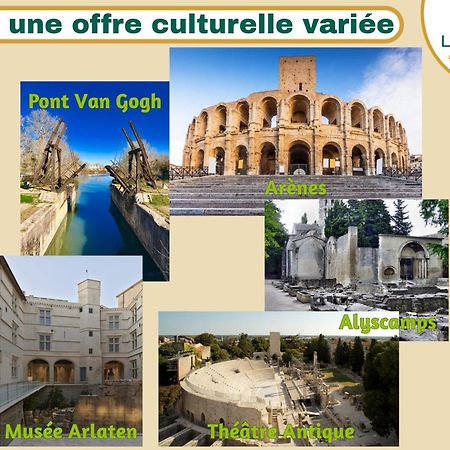 Apartmán L'Escale - Clim, Terrasse Arles Exteriér fotografie