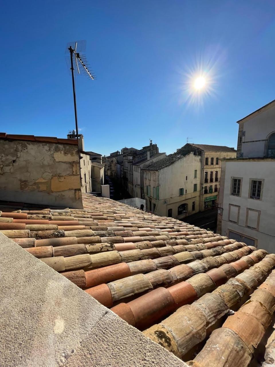 Apartmán L'Escale - Clim, Terrasse Arles Exteriér fotografie