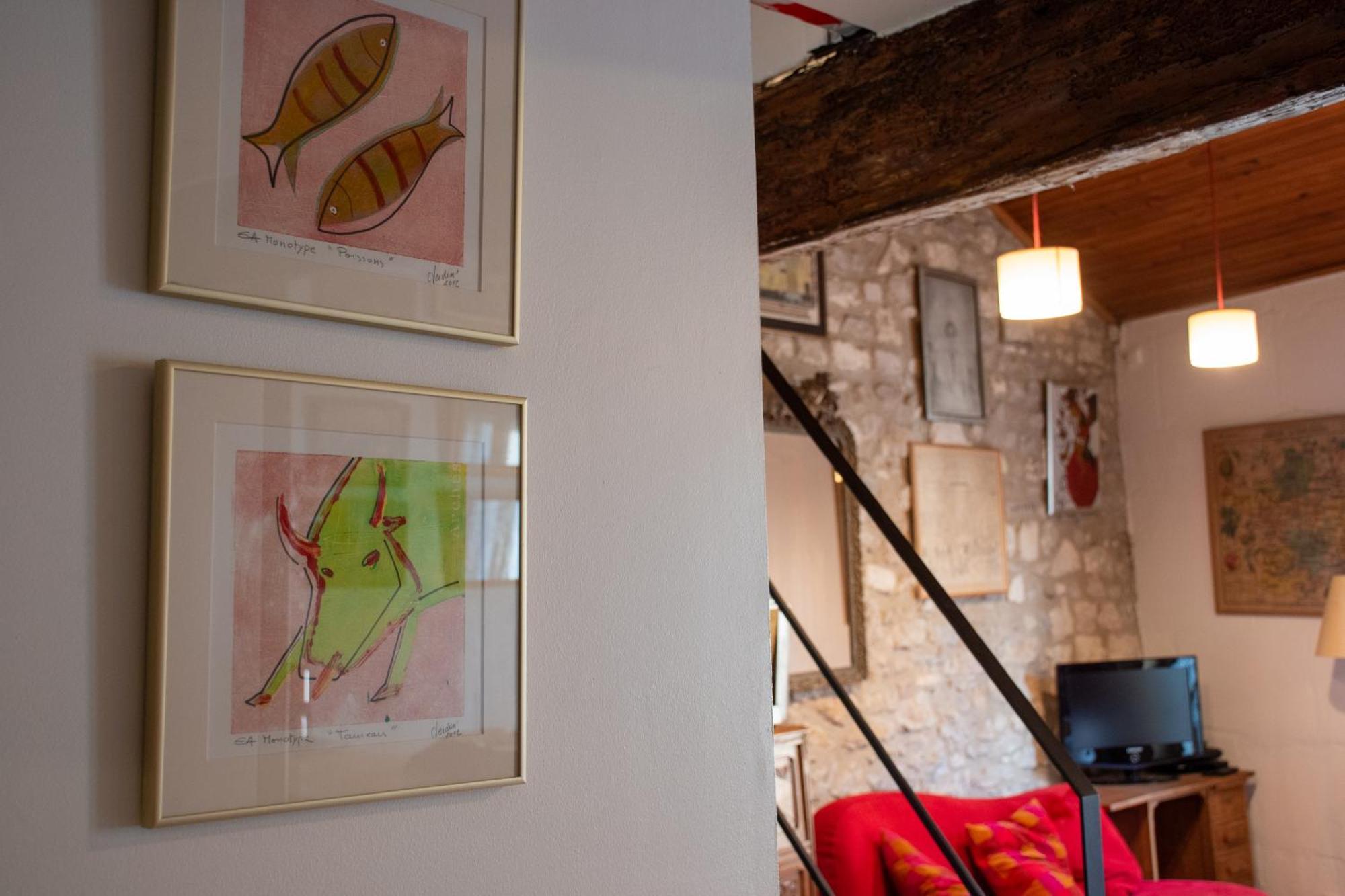 Apartmán L'Escale - Clim, Terrasse Arles Exteriér fotografie