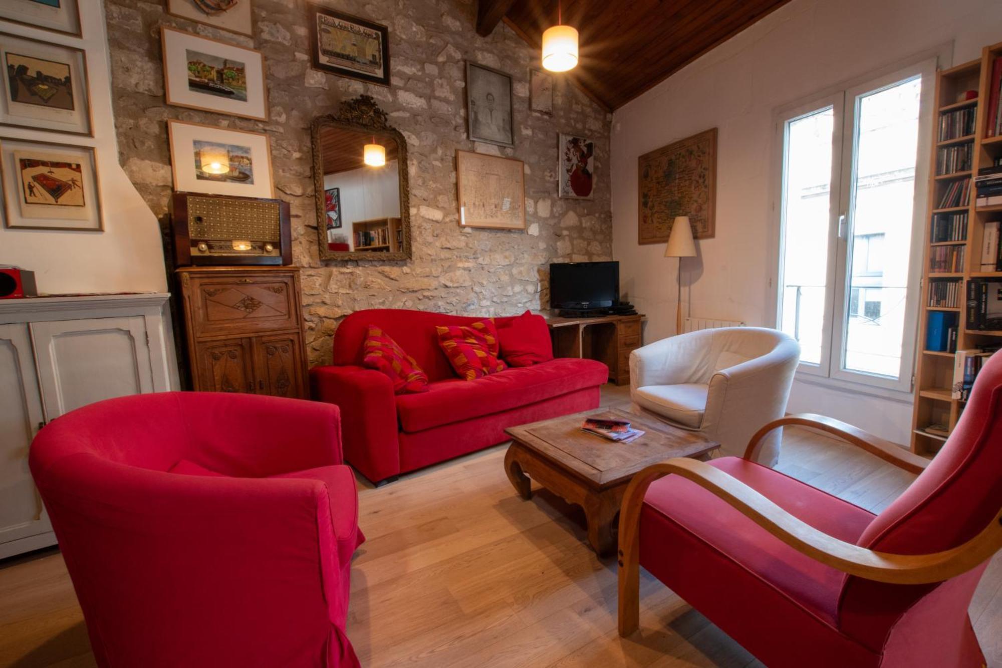 Apartmán L'Escale - Clim, Terrasse Arles Exteriér fotografie